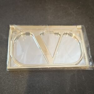 Gold Logo Card Holder